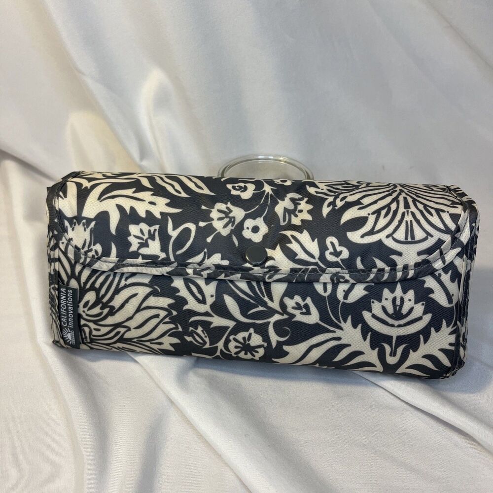 California Innovations Insulated Market Tote Grey/White design NIB